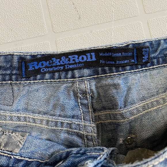 Rock&Roll Cowboy Jeans 34x32 - Picture 5 of 7